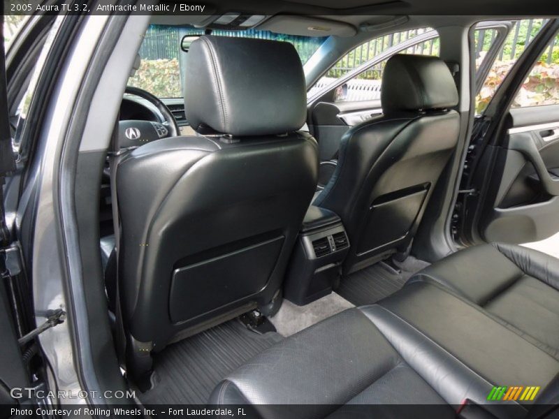 Anthracite Metallic / Ebony 2005 Acura TL 3.2