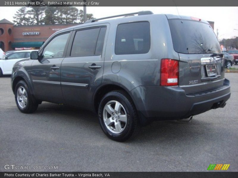 Polished Metal Metallic / Gray 2011 Honda Pilot EX-L