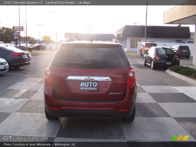 Cardinal Red Metallic / Jet Black 2011 Chevrolet Equinox LT