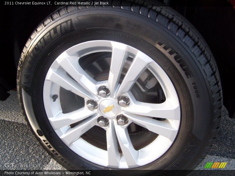 Cardinal Red Metallic / Jet Black 2011 Chevrolet Equinox LT
