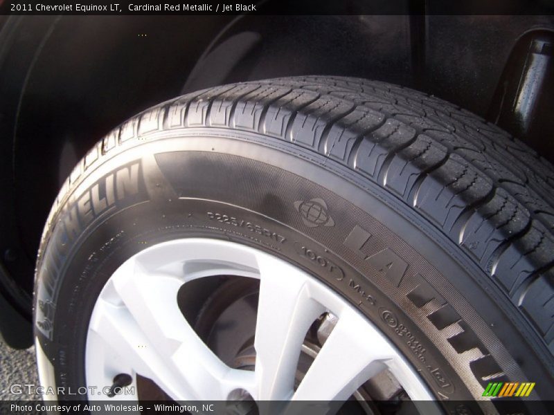 Cardinal Red Metallic / Jet Black 2011 Chevrolet Equinox LT