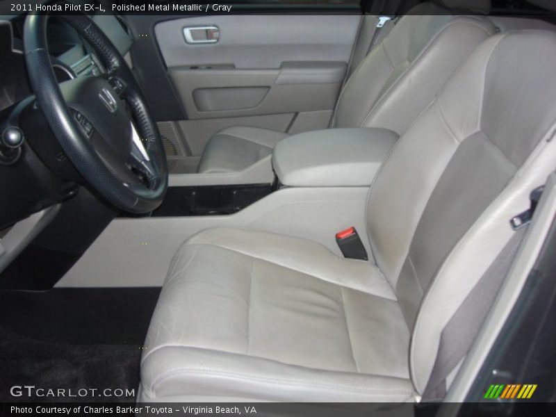 Polished Metal Metallic / Gray 2011 Honda Pilot EX-L