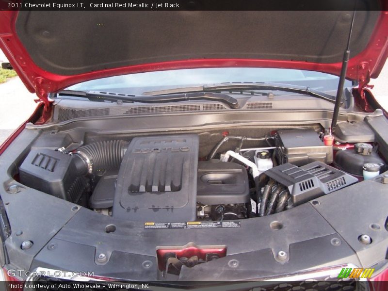 Cardinal Red Metallic / Jet Black 2011 Chevrolet Equinox LT