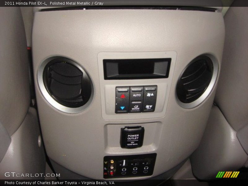 Polished Metal Metallic / Gray 2011 Honda Pilot EX-L