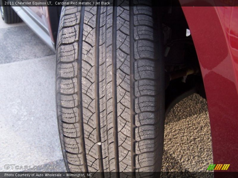 Cardinal Red Metallic / Jet Black 2011 Chevrolet Equinox LT