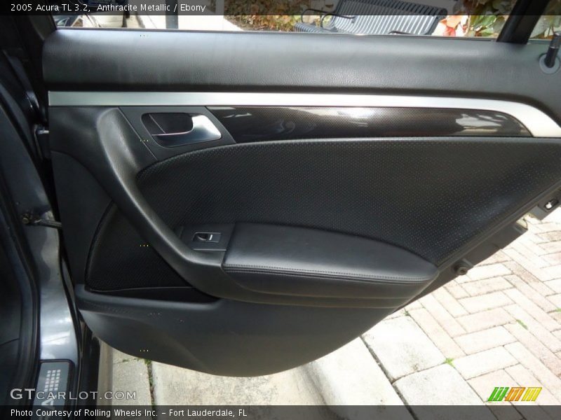Anthracite Metallic / Ebony 2005 Acura TL 3.2