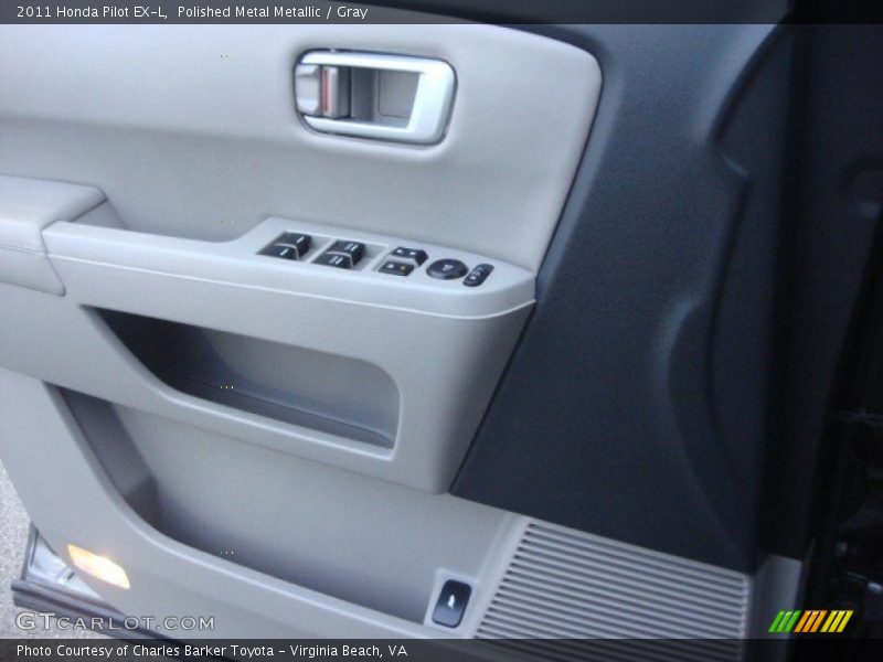 Polished Metal Metallic / Gray 2011 Honda Pilot EX-L