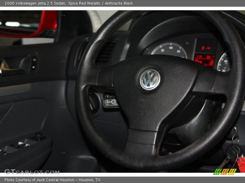 Spice Red Metallic / Anthracite Black 2006 Volkswagen Jetta 2.5 Sedan