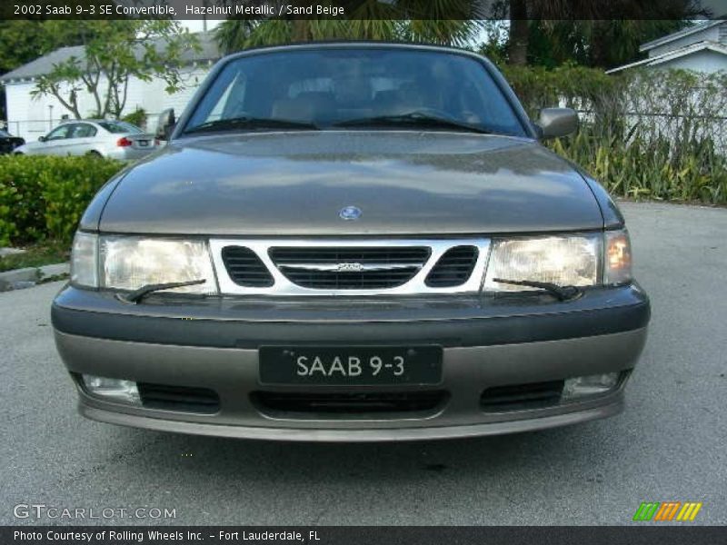 Hazelnut Metallic / Sand Beige 2002 Saab 9-3 SE Convertible