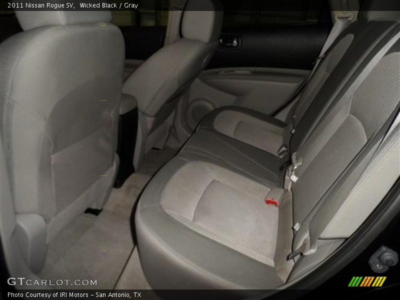 Wicked Black / Gray 2011 Nissan Rogue SV