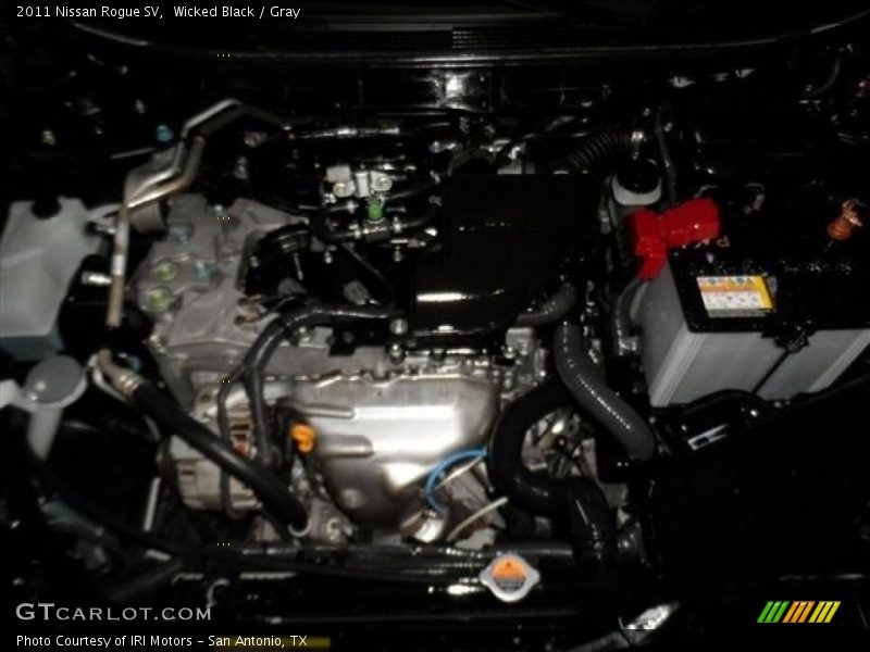 Wicked Black / Gray 2011 Nissan Rogue SV
