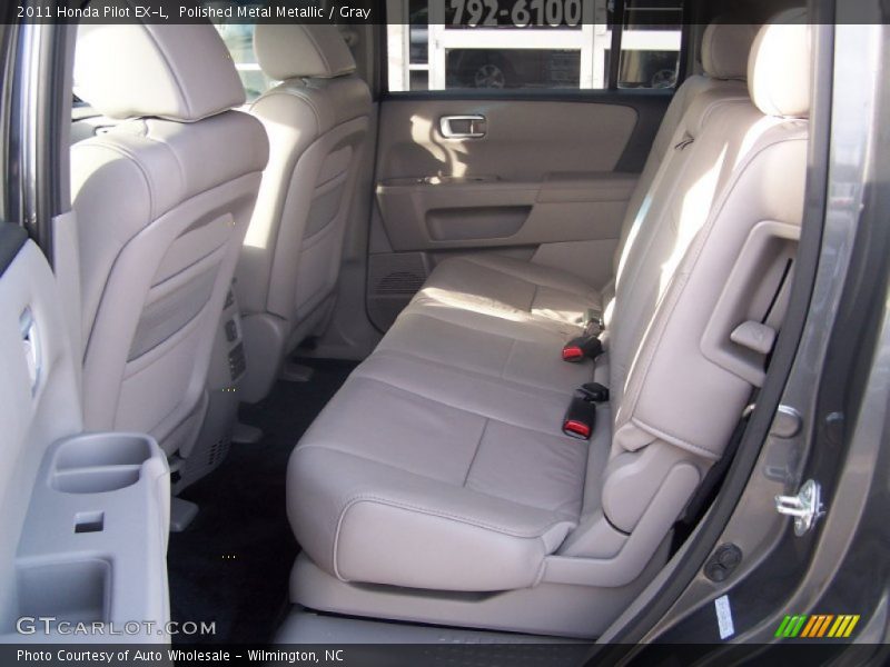 Polished Metal Metallic / Gray 2011 Honda Pilot EX-L