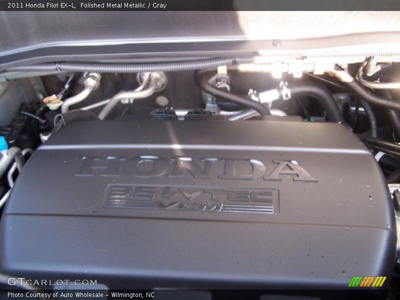 Polished Metal Metallic / Gray 2011 Honda Pilot EX-L