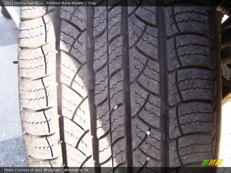 Polished Metal Metallic / Gray 2011 Honda Pilot EX-L