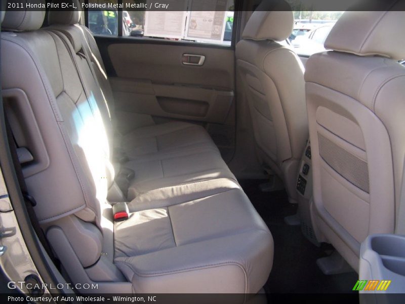 Polished Metal Metallic / Gray 2011 Honda Pilot EX-L