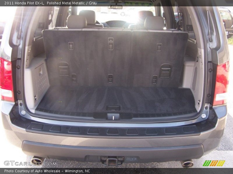 Polished Metal Metallic / Gray 2011 Honda Pilot EX-L