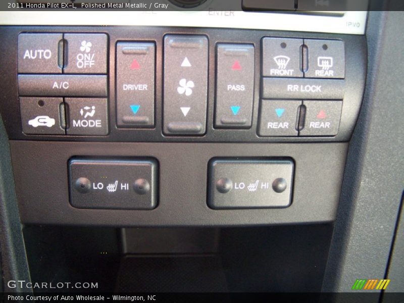 Polished Metal Metallic / Gray 2011 Honda Pilot EX-L