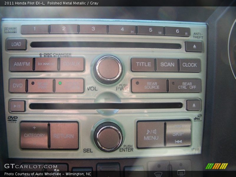 Polished Metal Metallic / Gray 2011 Honda Pilot EX-L