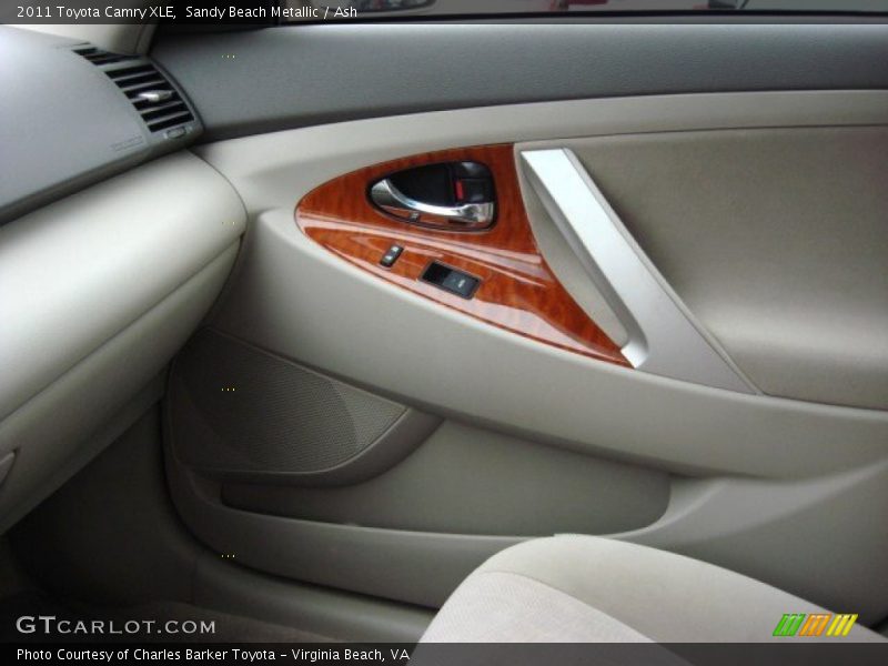 Sandy Beach Metallic / Ash 2011 Toyota Camry XLE