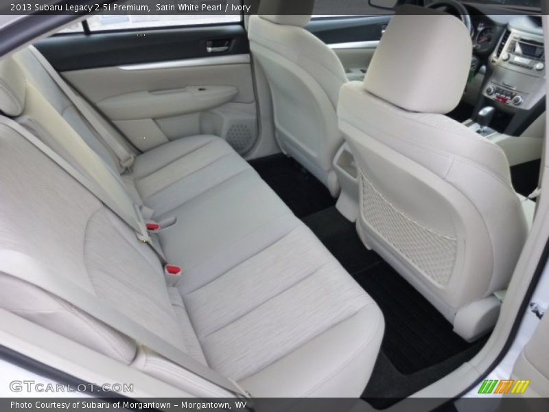 Satin White Pearl / Ivory 2013 Subaru Legacy 2.5i Premium