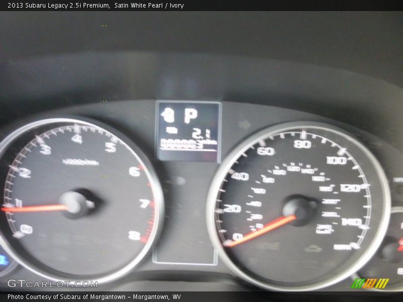 Satin White Pearl / Ivory 2013 Subaru Legacy 2.5i Premium