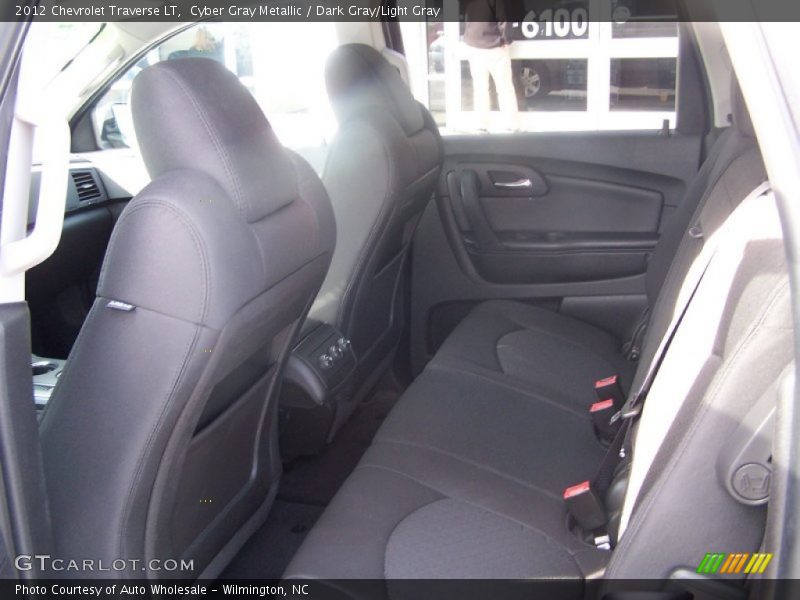 Cyber Gray Metallic / Dark Gray/Light Gray 2012 Chevrolet Traverse LT
