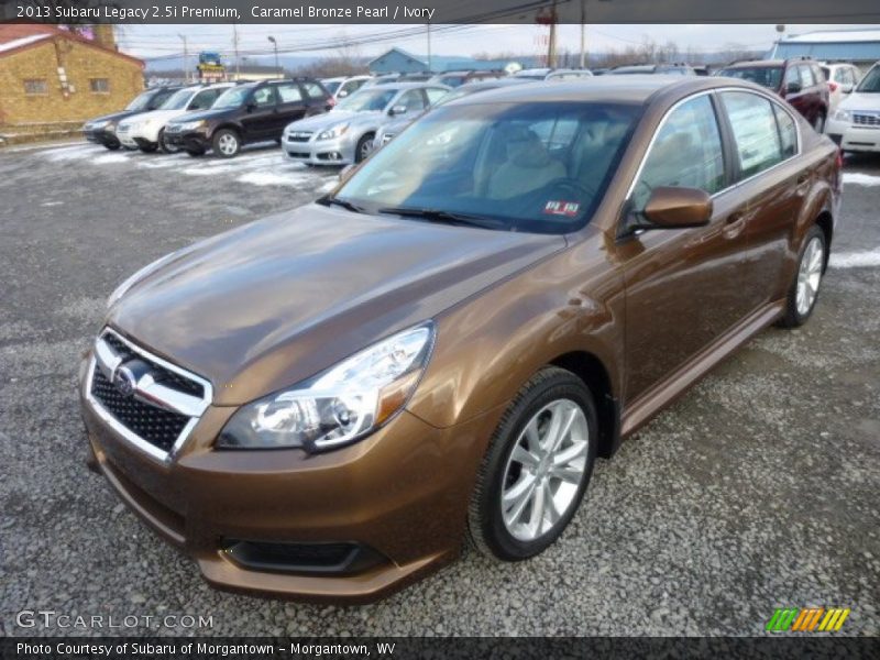 Caramel Bronze Pearl / Ivory 2013 Subaru Legacy 2.5i Premium