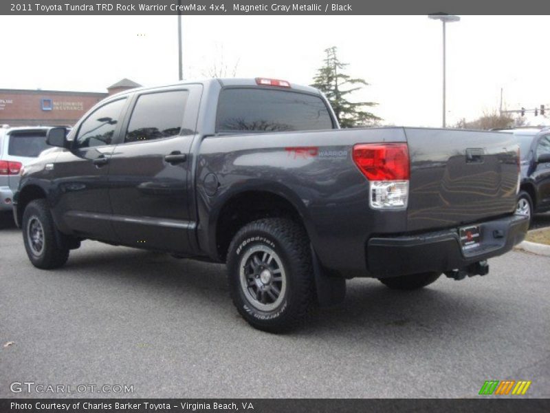 Magnetic Gray Metallic / Black 2011 Toyota Tundra TRD Rock Warrior CrewMax 4x4