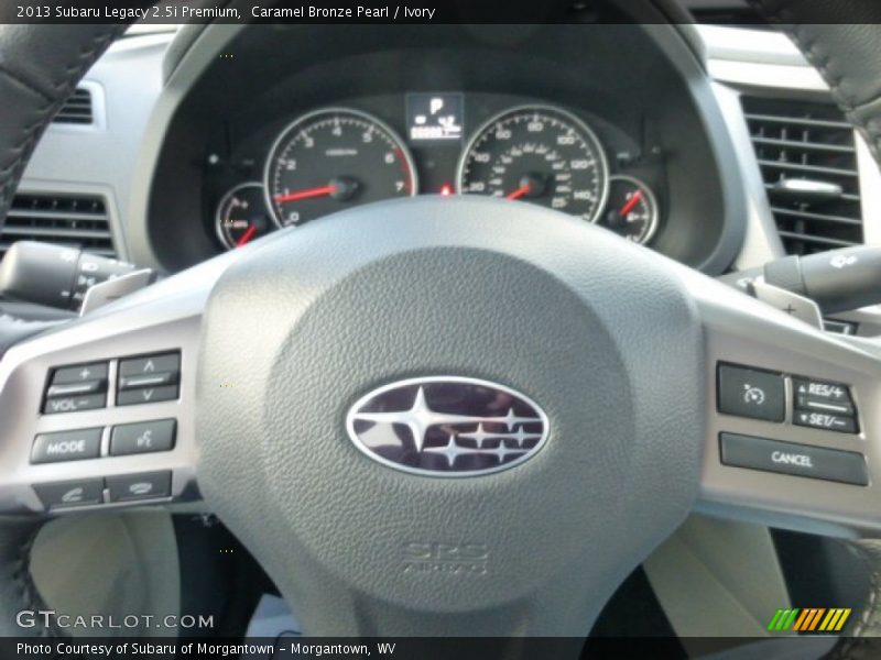 Caramel Bronze Pearl / Ivory 2013 Subaru Legacy 2.5i Premium