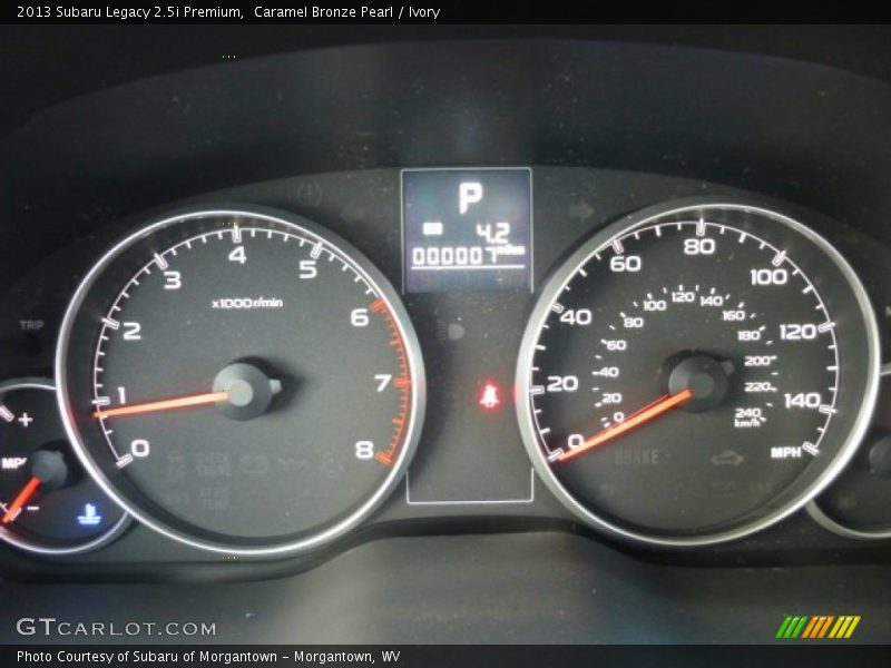Caramel Bronze Pearl / Ivory 2013 Subaru Legacy 2.5i Premium