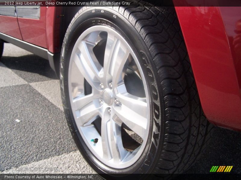 Deep Cherry Red Crystal Pearl / Dark Slate Gray 2012 Jeep Liberty Jet