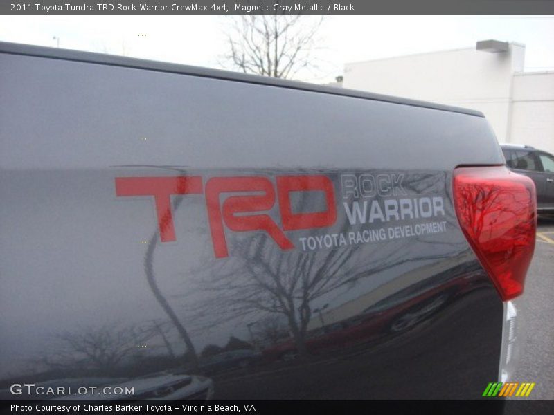 Magnetic Gray Metallic / Black 2011 Toyota Tundra TRD Rock Warrior CrewMax 4x4