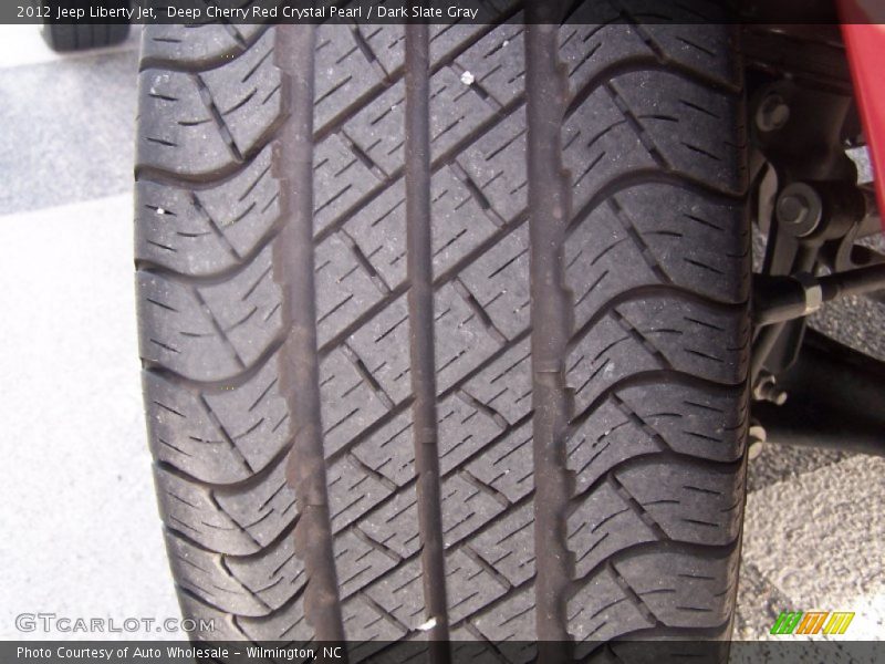 Deep Cherry Red Crystal Pearl / Dark Slate Gray 2012 Jeep Liberty Jet
