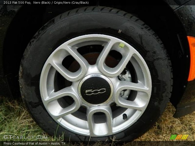 Nero (Black) / Grigio/Nero (Gray/Black) 2013 Fiat 500 Pop