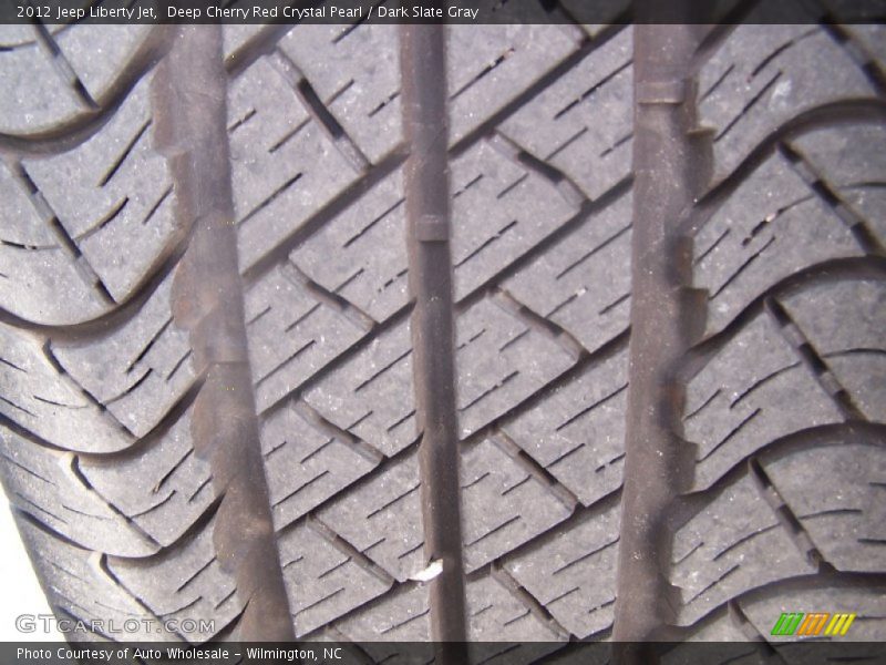 Deep Cherry Red Crystal Pearl / Dark Slate Gray 2012 Jeep Liberty Jet