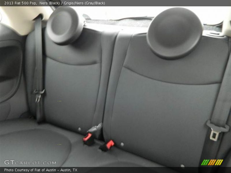 Nero (Black) / Grigio/Nero (Gray/Black) 2013 Fiat 500 Pop