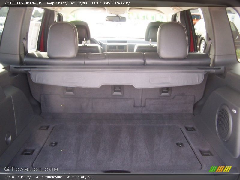 Deep Cherry Red Crystal Pearl / Dark Slate Gray 2012 Jeep Liberty Jet