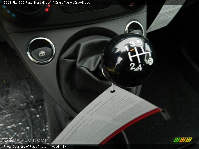 Nero (Black) / Grigio/Nero (Gray/Black) 2013 Fiat 500 Pop