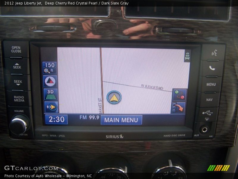 Deep Cherry Red Crystal Pearl / Dark Slate Gray 2012 Jeep Liberty Jet