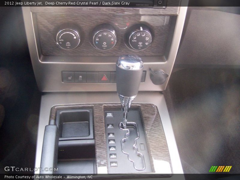 Deep Cherry Red Crystal Pearl / Dark Slate Gray 2012 Jeep Liberty Jet