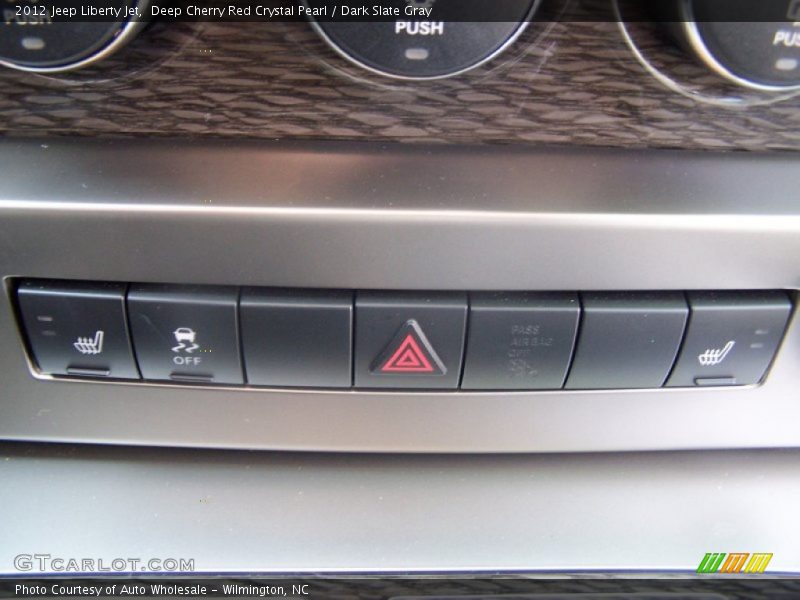 Deep Cherry Red Crystal Pearl / Dark Slate Gray 2012 Jeep Liberty Jet