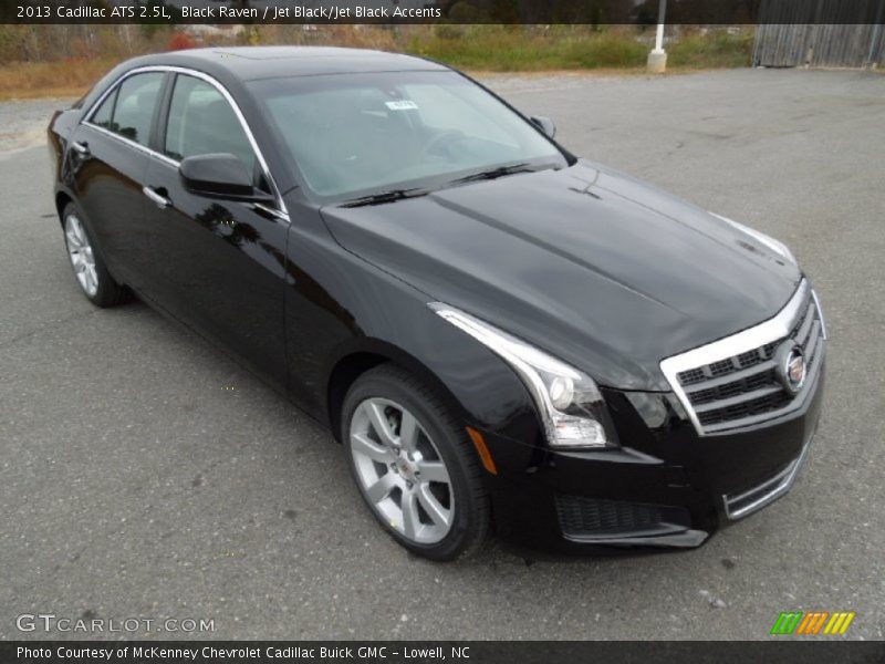 Black Raven / Jet Black/Jet Black Accents 2013 Cadillac ATS 2.5L
