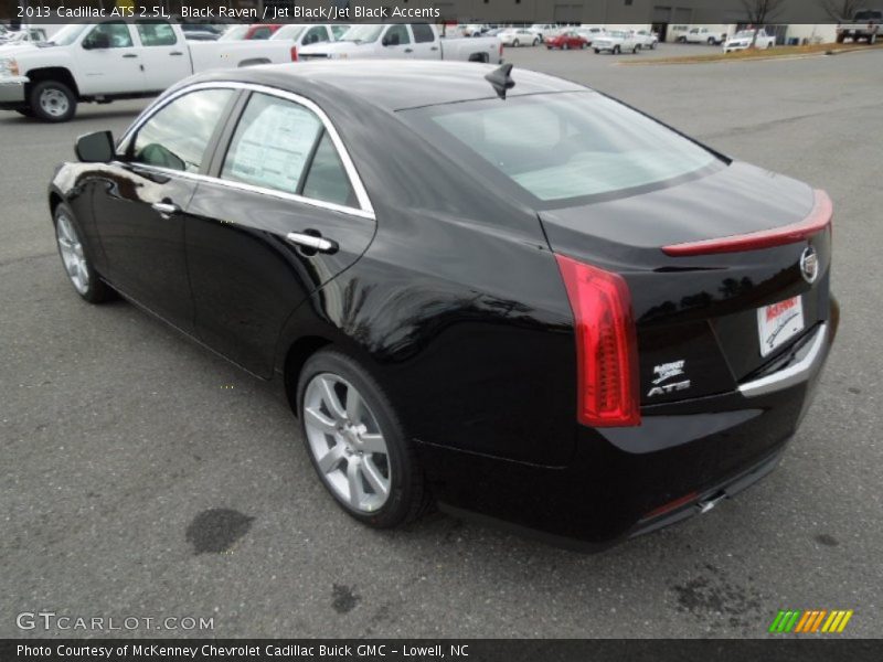 Black Raven / Jet Black/Jet Black Accents 2013 Cadillac ATS 2.5L