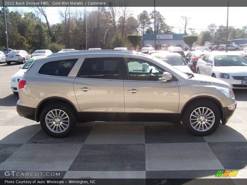Gold Mist Metallic / Cashmere 2012 Buick Enclave FWD