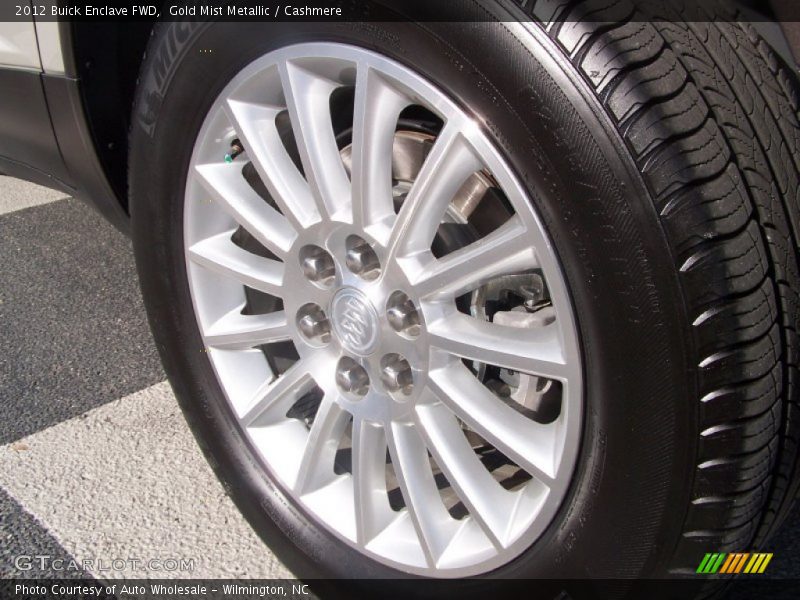 Gold Mist Metallic / Cashmere 2012 Buick Enclave FWD