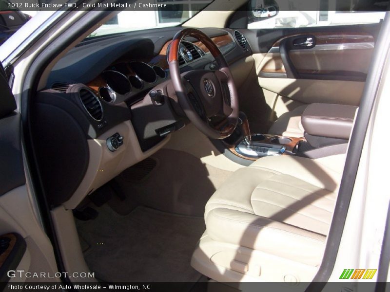 Gold Mist Metallic / Cashmere 2012 Buick Enclave FWD