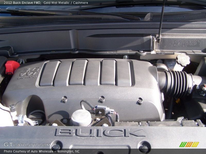 Gold Mist Metallic / Cashmere 2012 Buick Enclave FWD