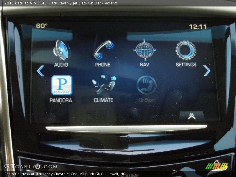 Black Raven / Jet Black/Jet Black Accents 2013 Cadillac ATS 2.5L