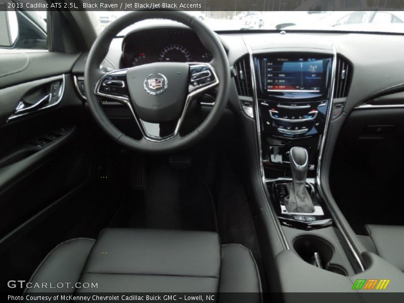 Black Raven / Jet Black/Jet Black Accents 2013 Cadillac ATS 2.5L