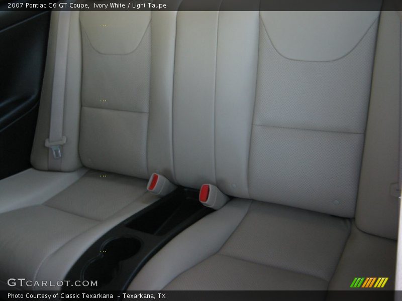 Ivory White / Light Taupe 2007 Pontiac G6 GT Coupe